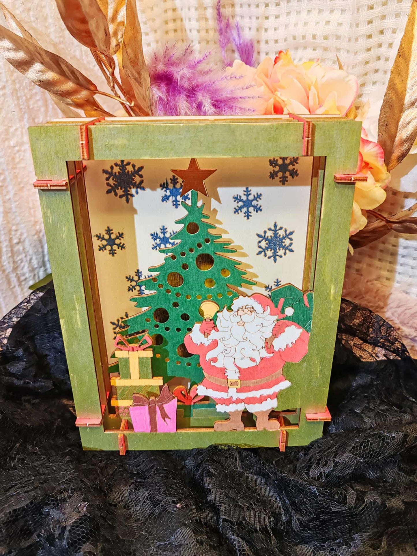 Jolie décoration de Noël artisanale