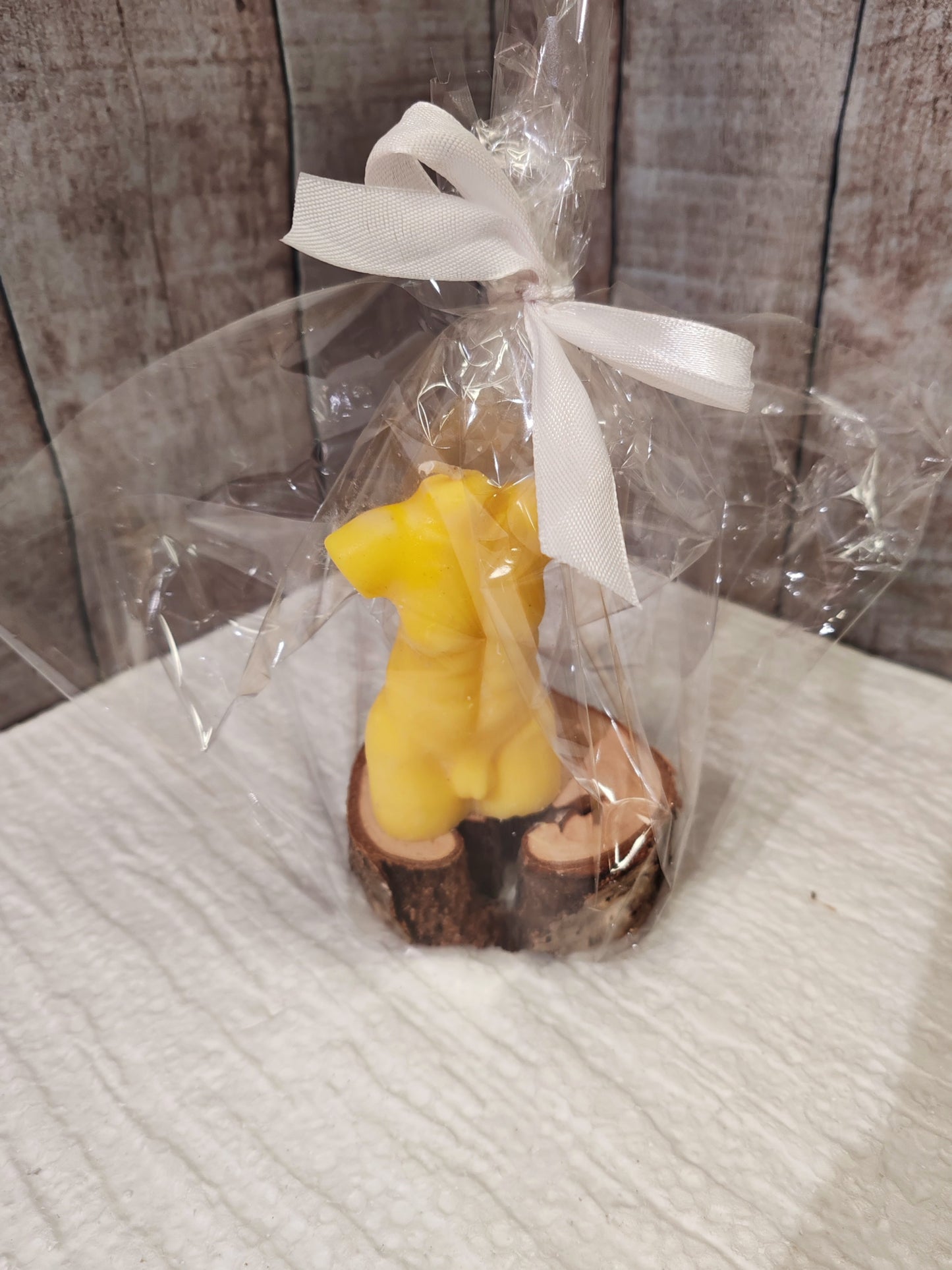 Bougie artisanale “Buste Homme”