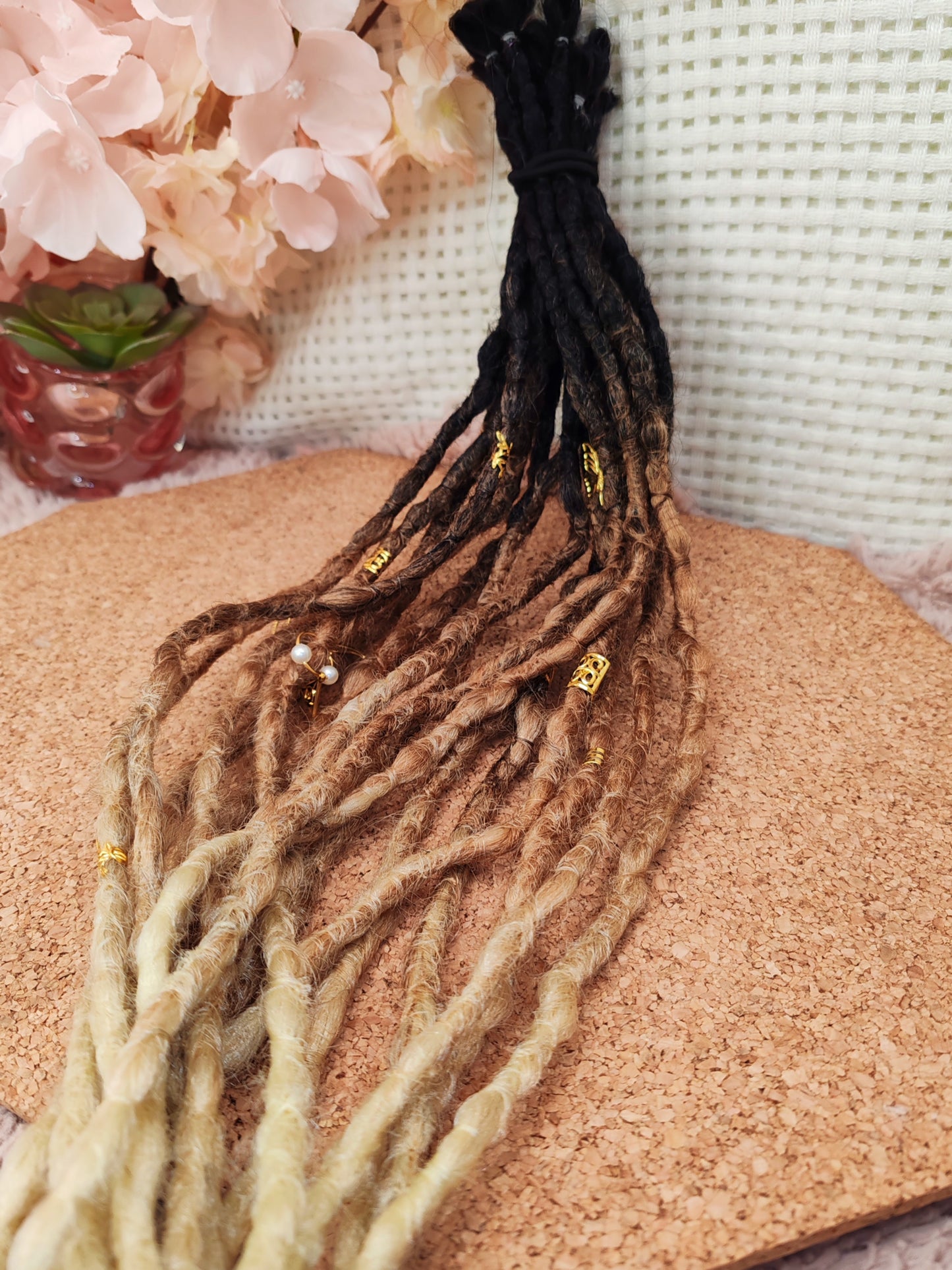 Dreadlocks synthétique paquet de 16