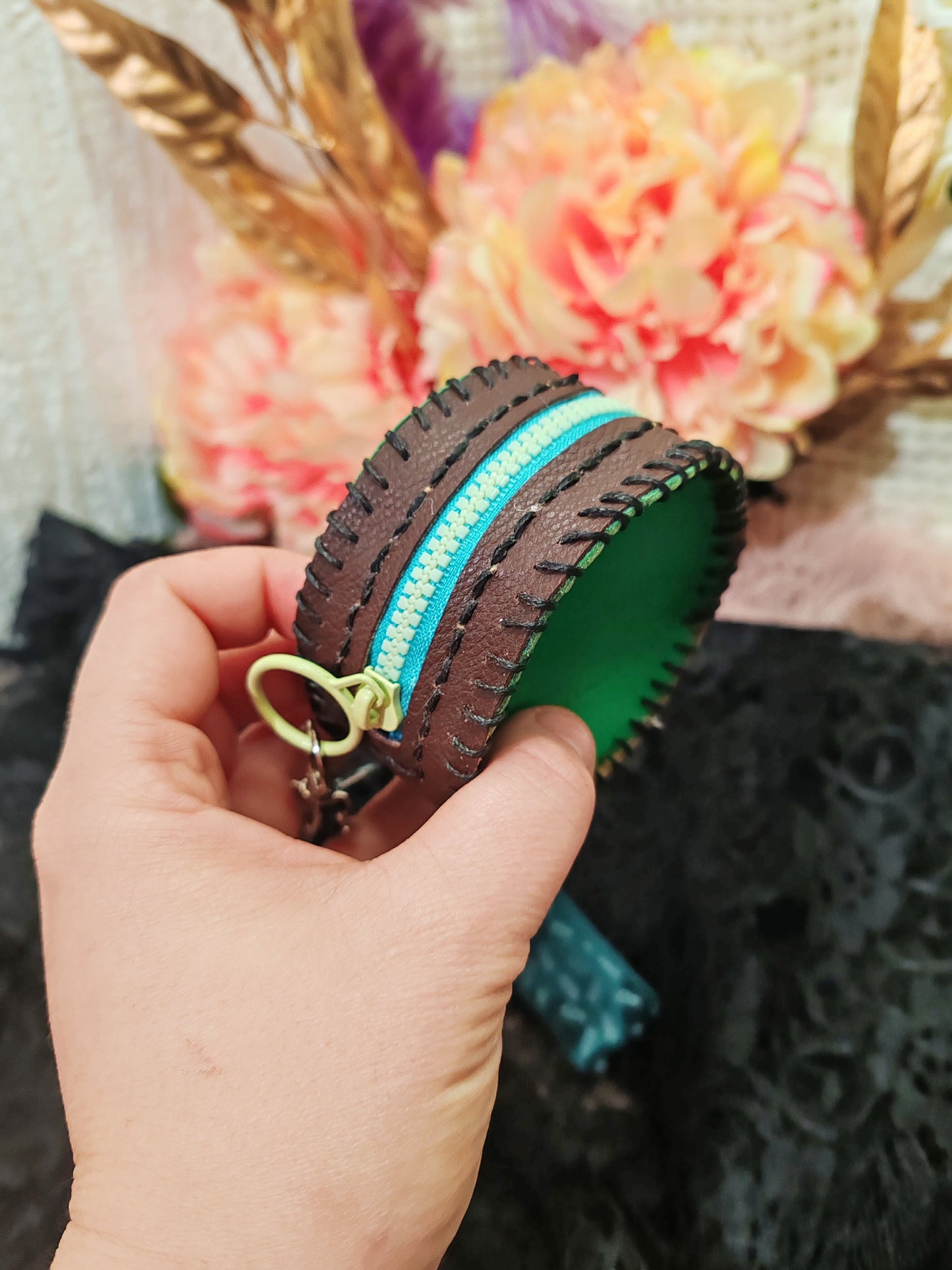 Porte-monnaie unique fait main ✨