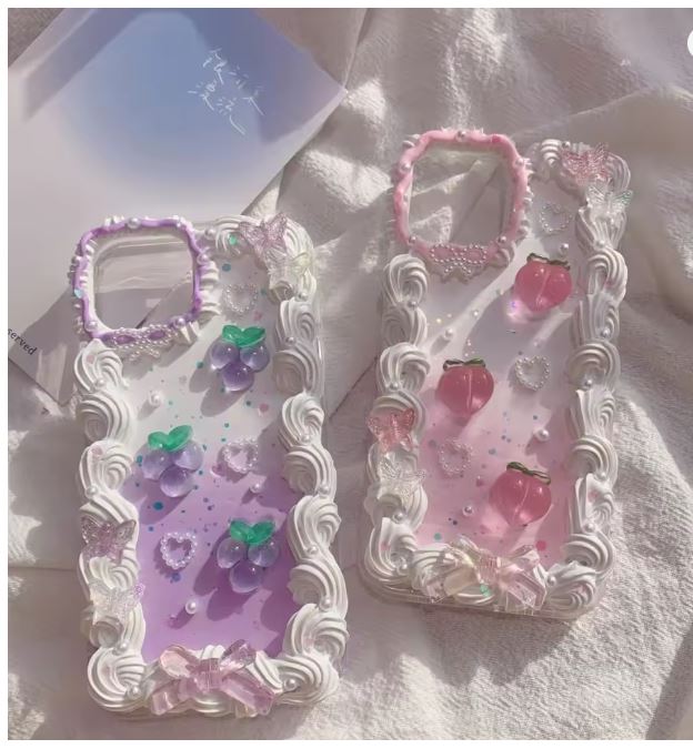 Coque de téléphone fait main disponible de suite