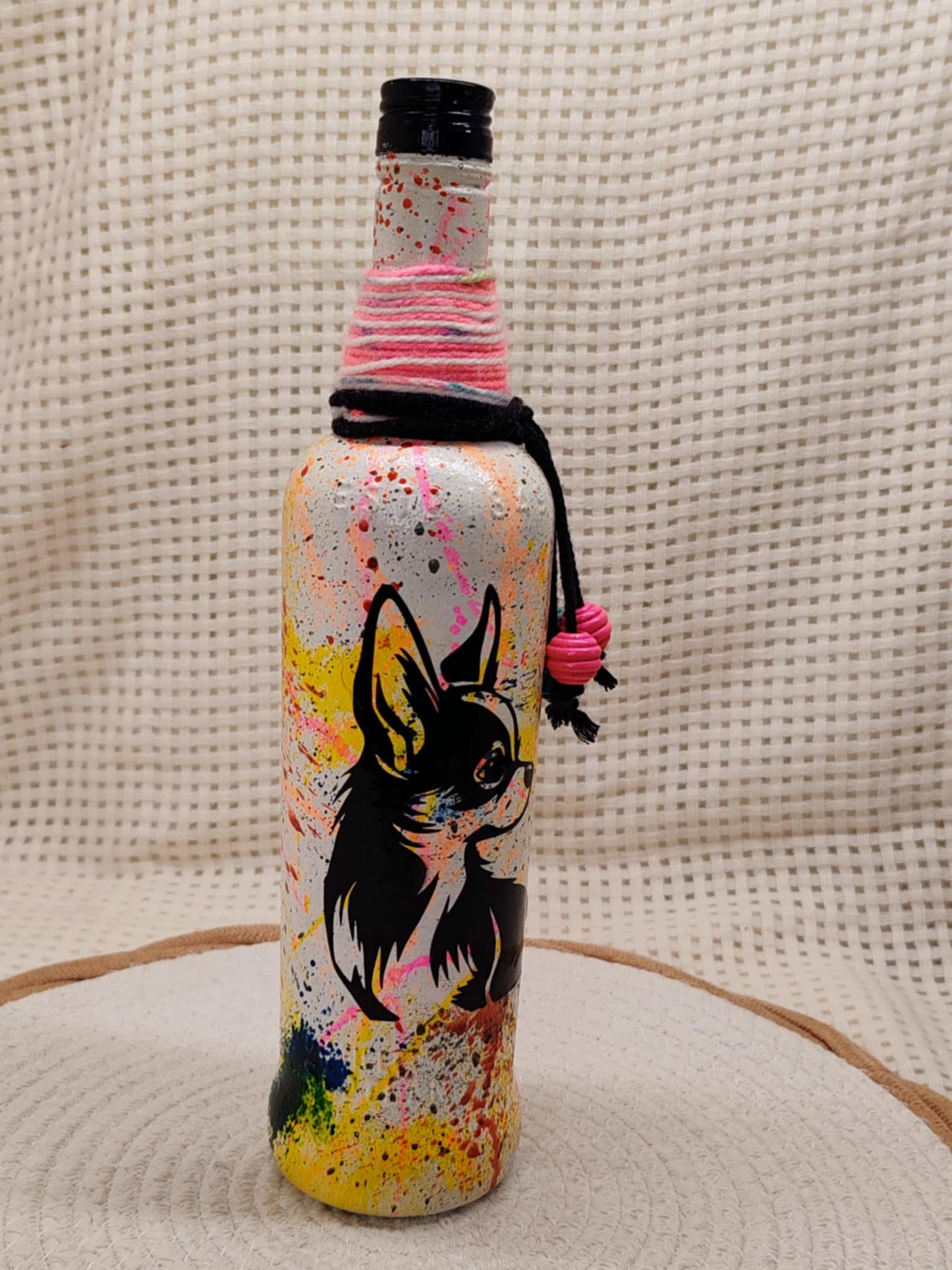 Bouteille customiser Chihuahua