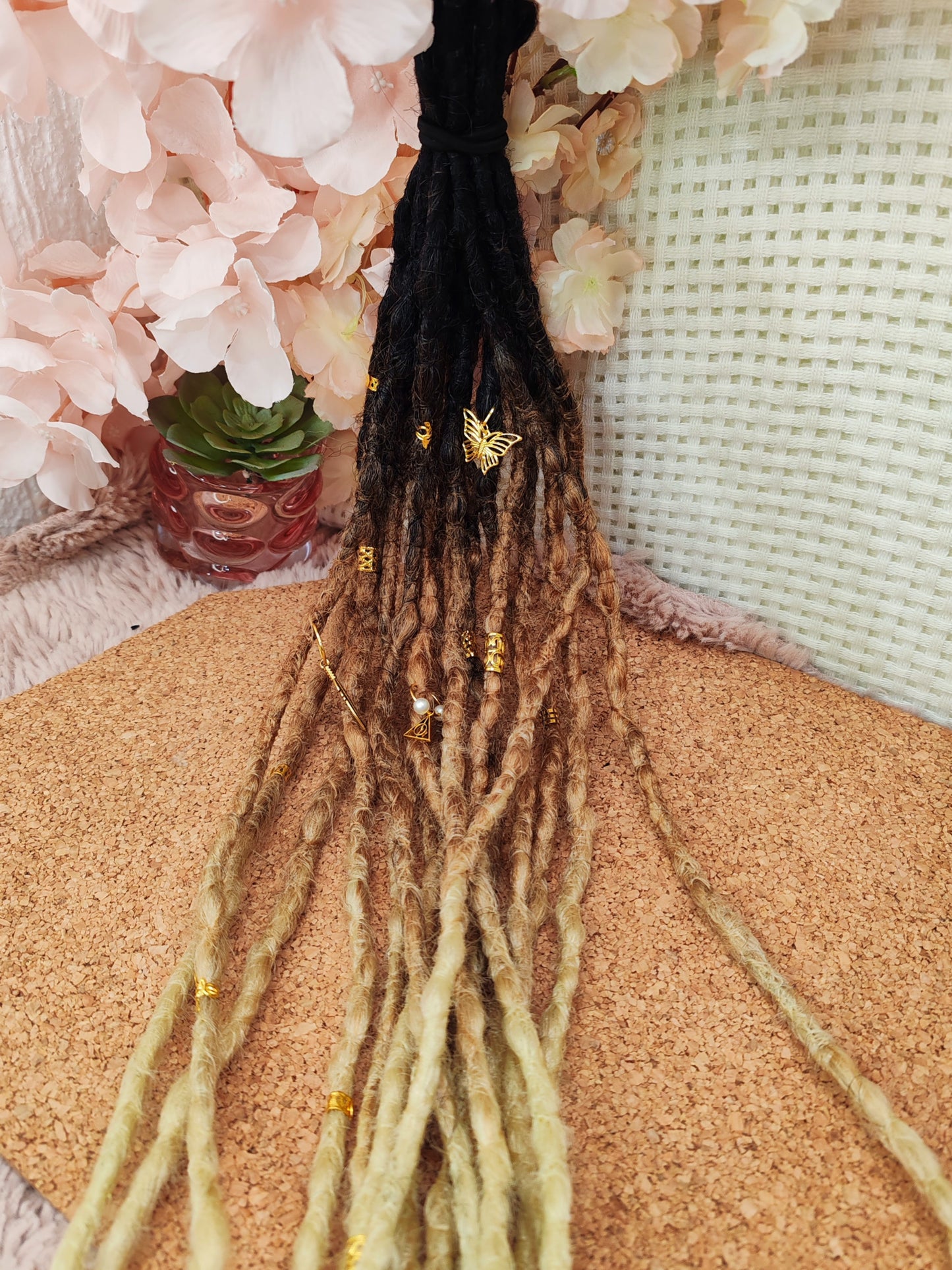 Dreadlocks synthétique paquet de 16