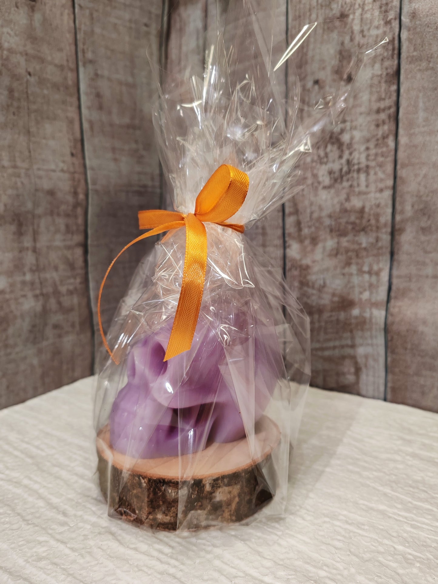 Bougie de luxe “Crâne Élégance”