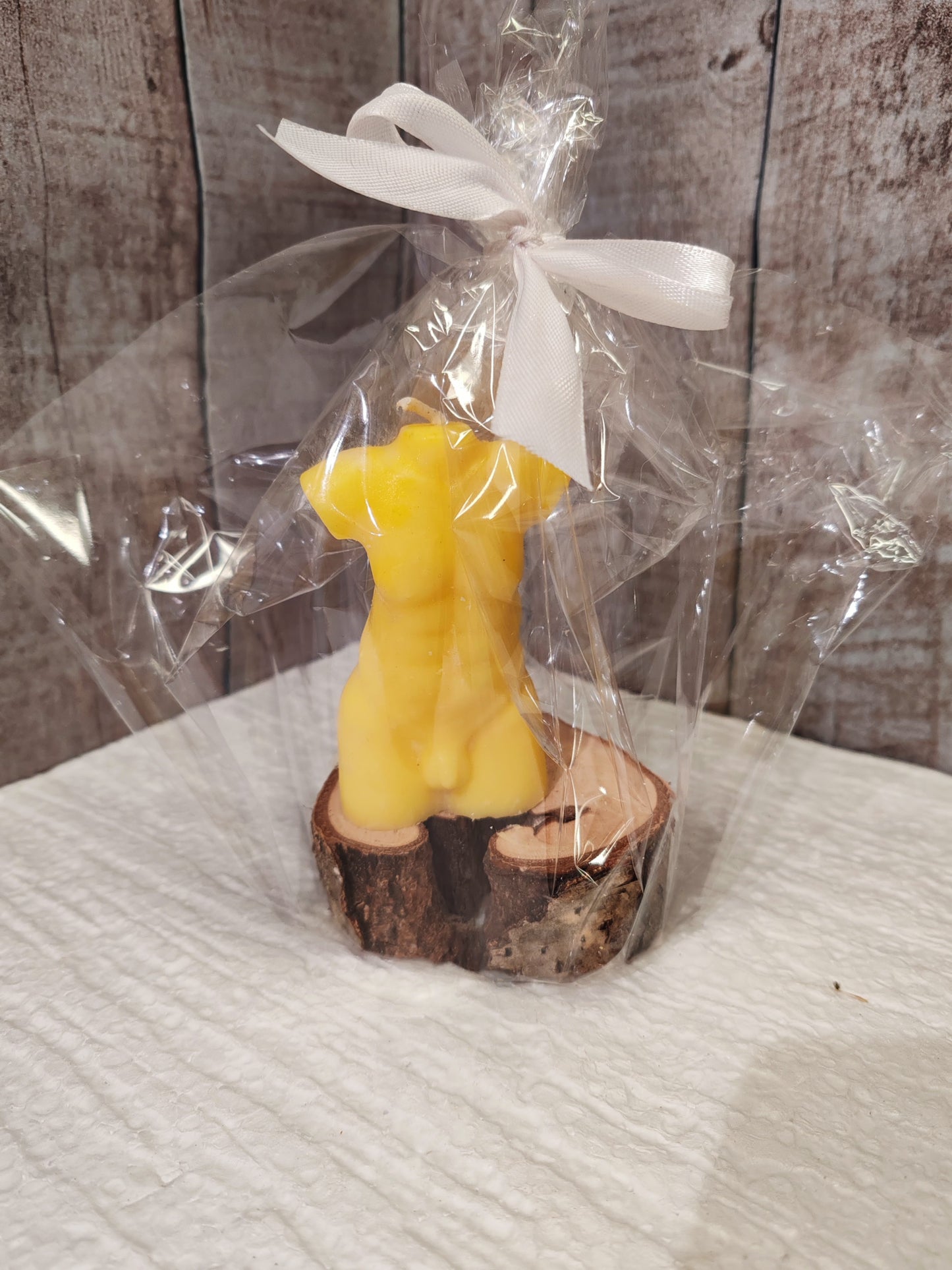 Bougie artisanale “Buste Homme”