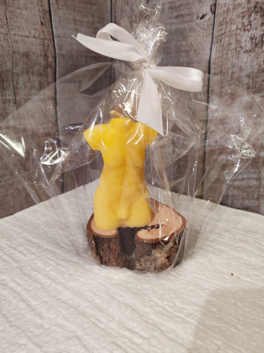 Bougie artisanale “Buste Homme”