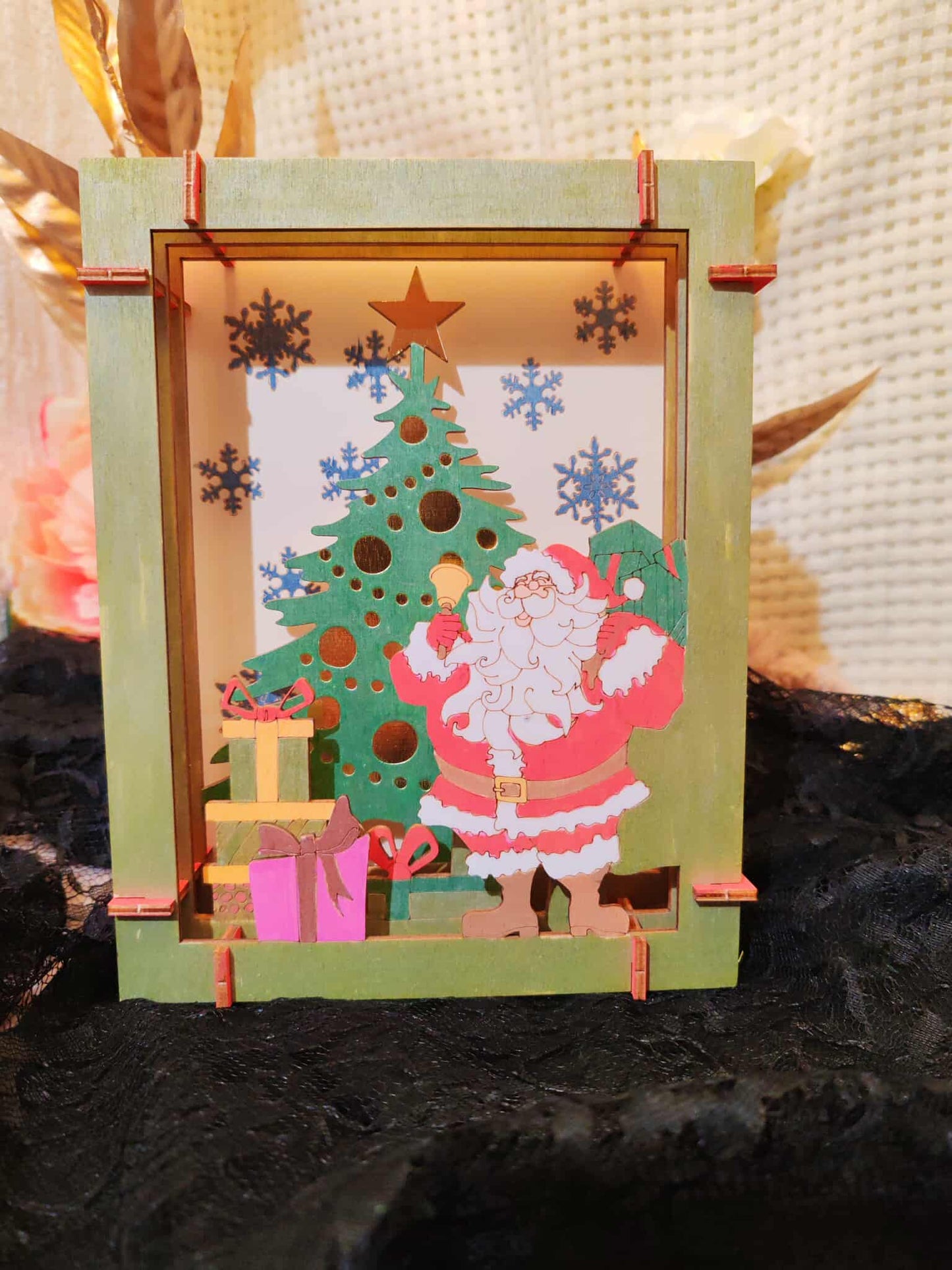 Jolie décoration de Noël artisanale