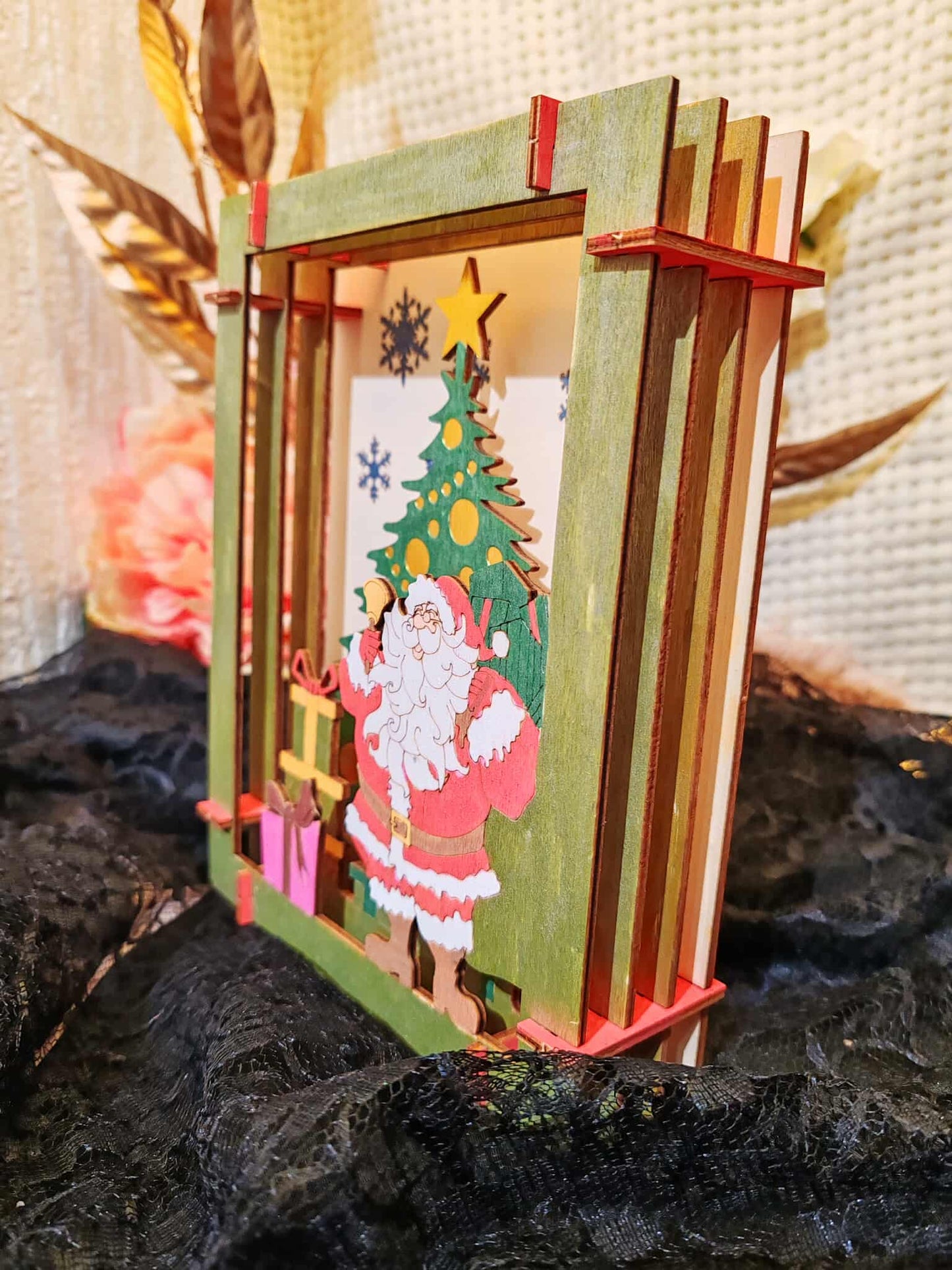 Jolie décoration de Noël artisanale