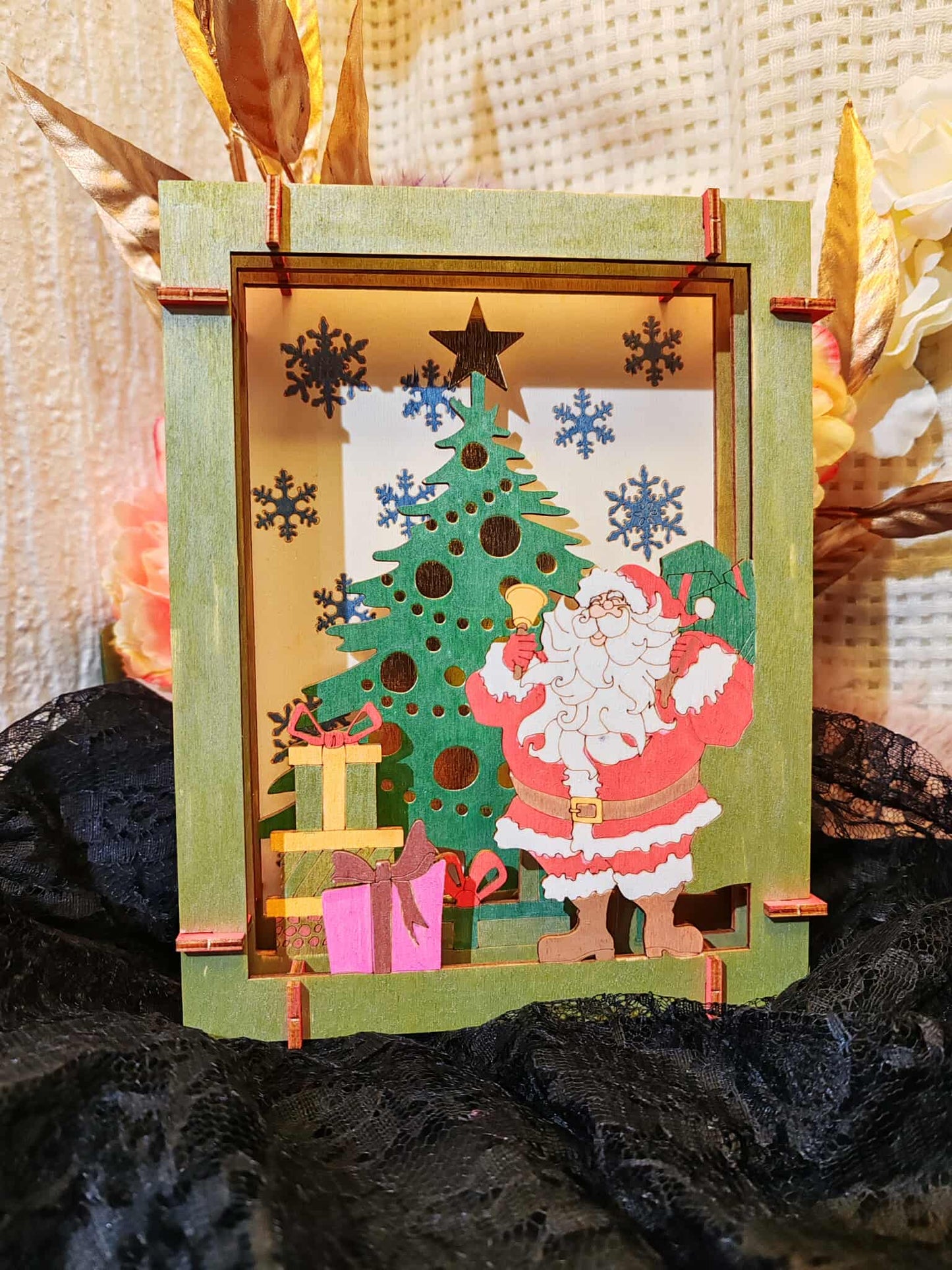 Jolie décoration de Noël artisanale