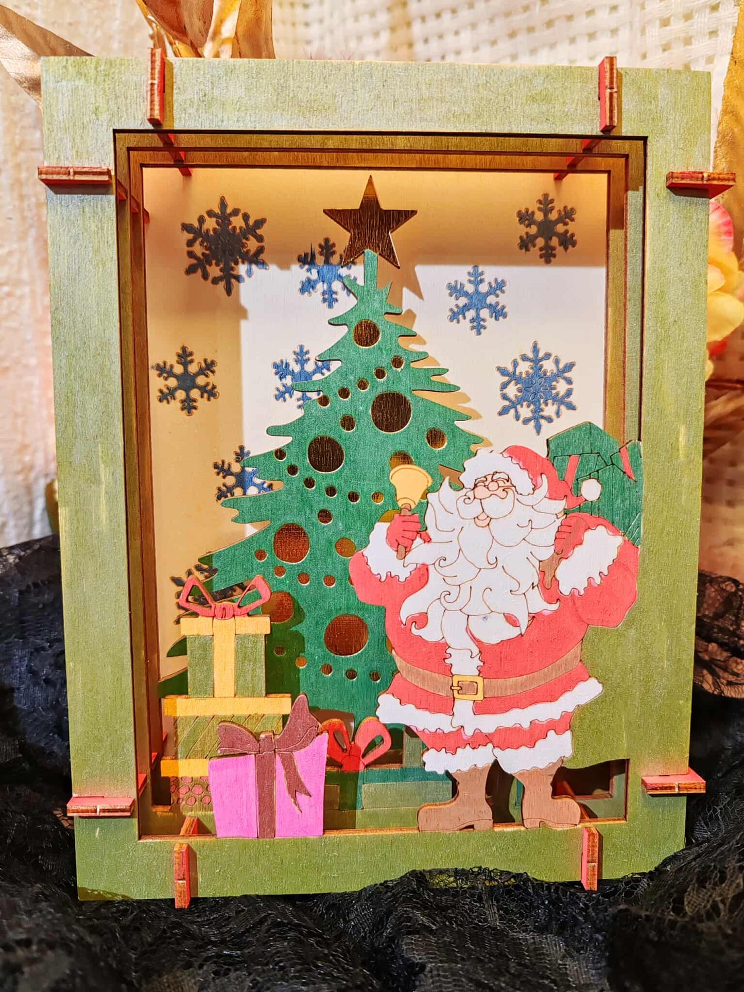 Jolie décoration de Noël artisanale