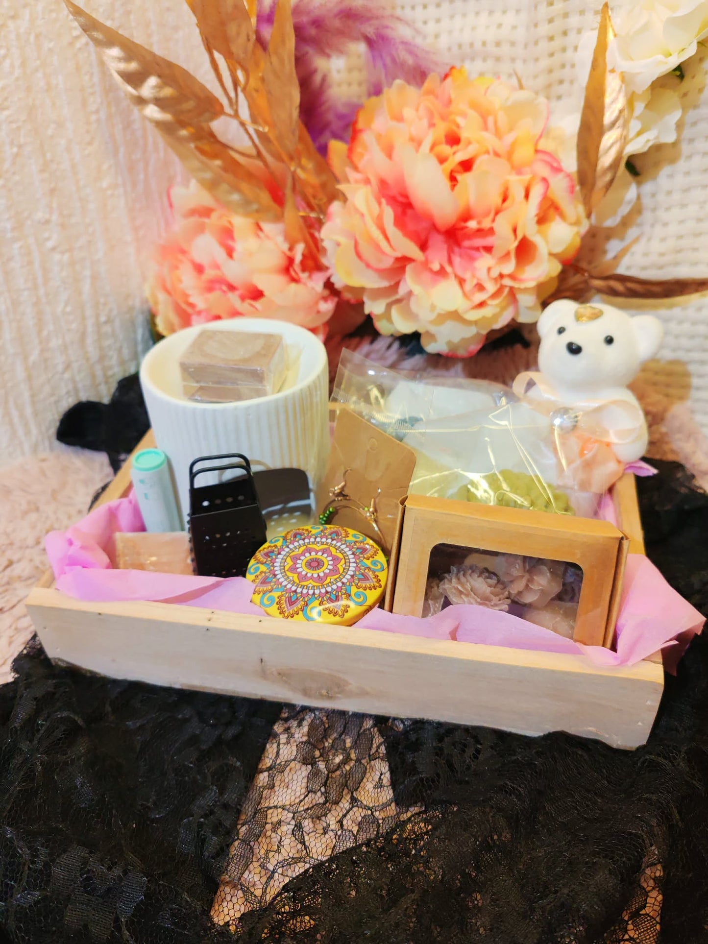 🌿 Panier garni bien-être – Cadeau cocooning unique ! 🌿