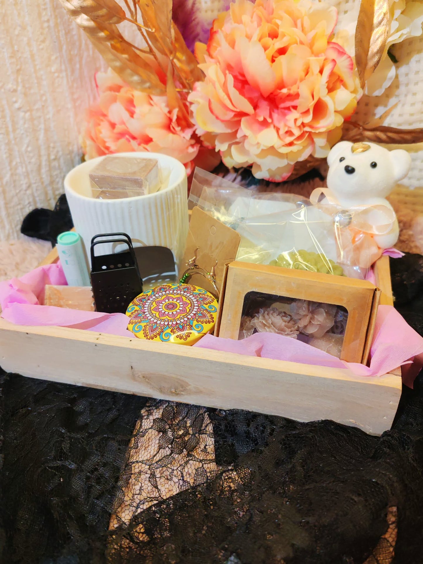 🌿 Panier garni bien-être – Cadeau cocooning unique ! 🌿