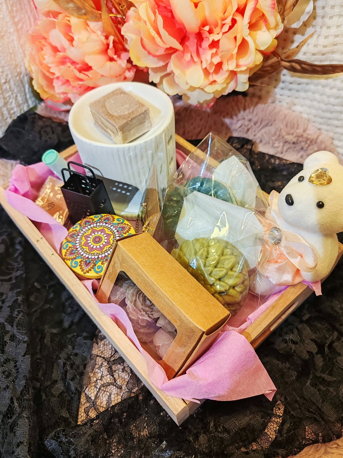 🌿 Panier garni bien-être – Cadeau cocooning unique ! 🌿