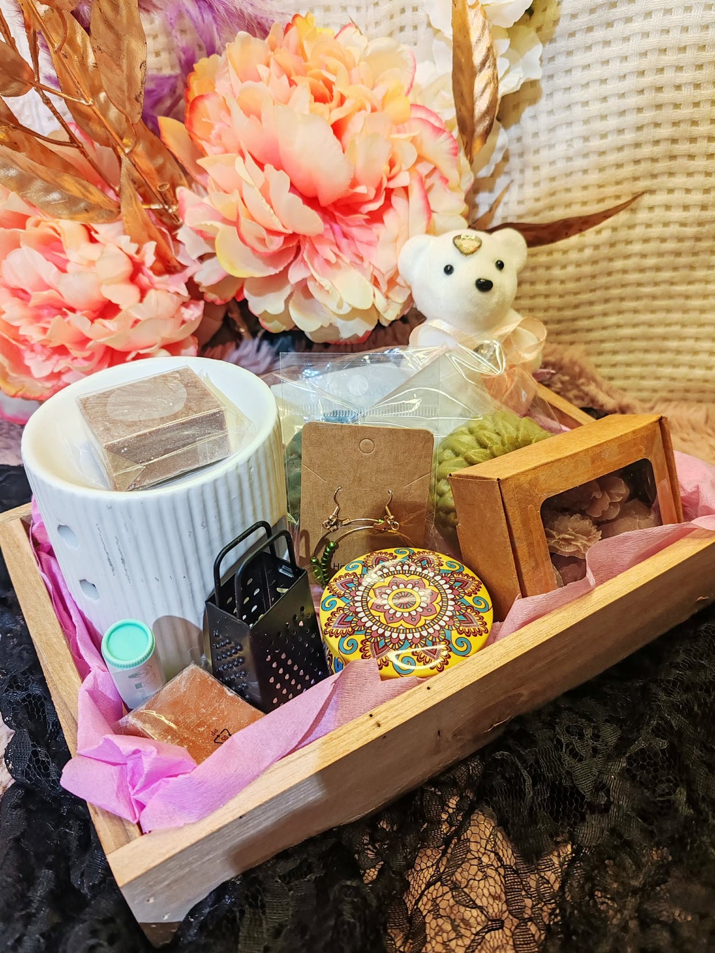 🌿 Panier garni bien-être – Cadeau cocooning unique ! 🌿