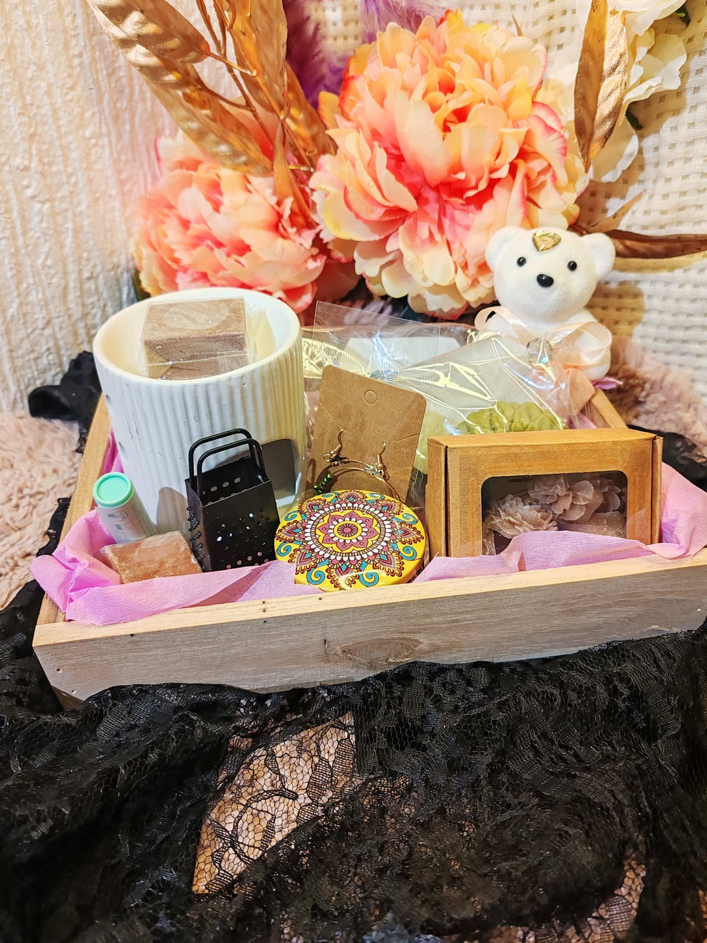 🌿 Panier garni bien-être – Cadeau cocooning unique ! 🌿