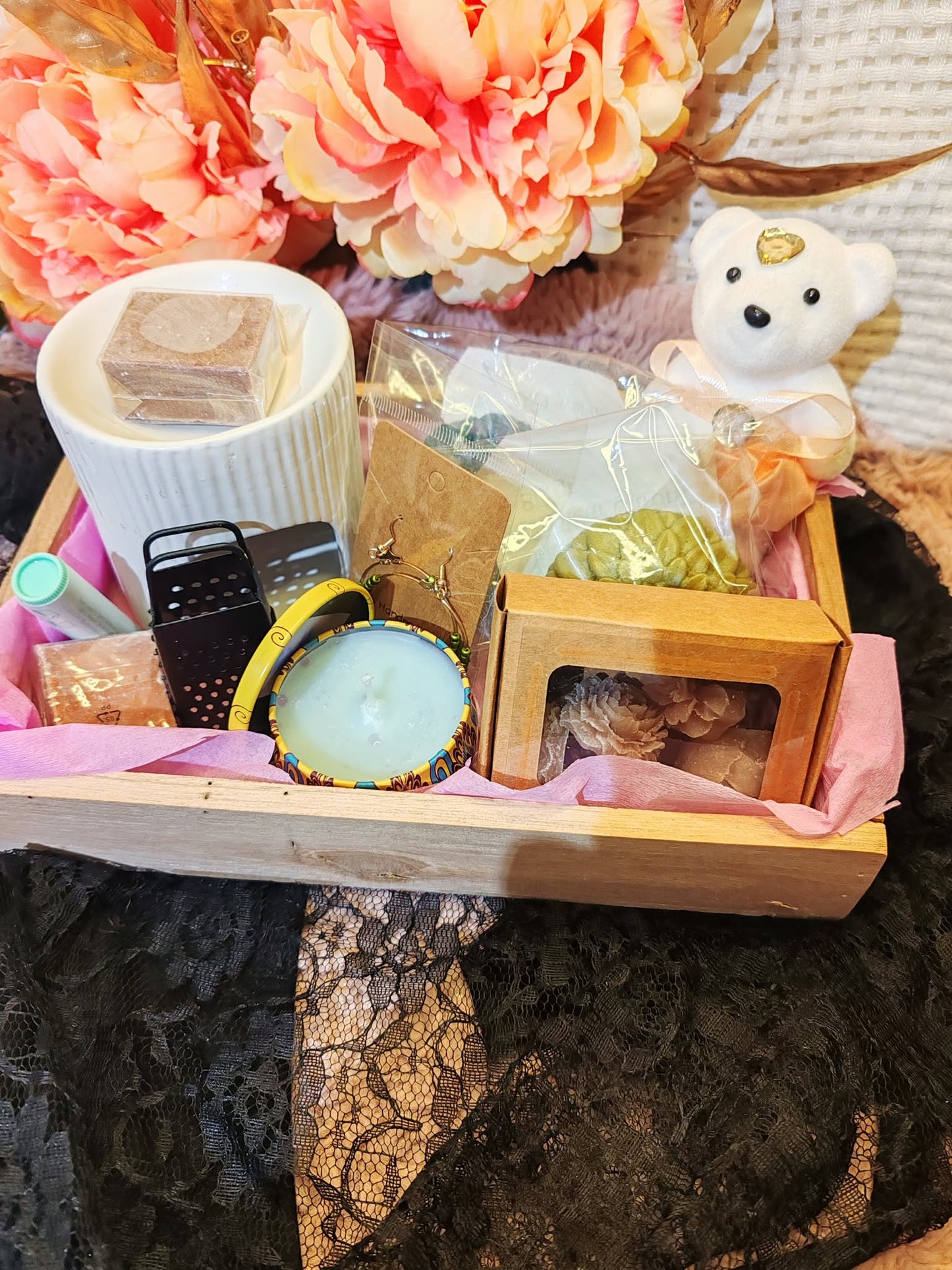 🌿 Panier garni bien-être – Cadeau cocooning unique ! 🌿