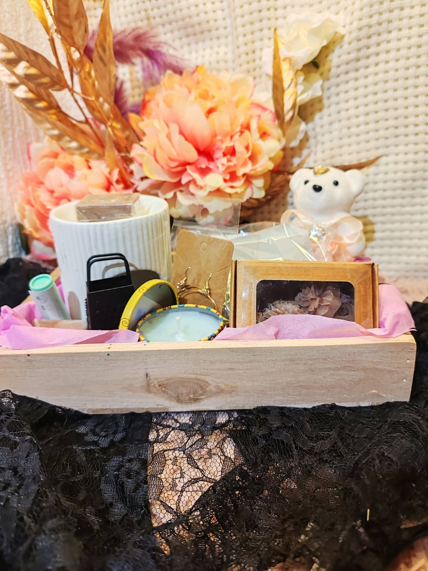 🌿 Panier garni bien-être – Cadeau cocooning unique ! 🌿