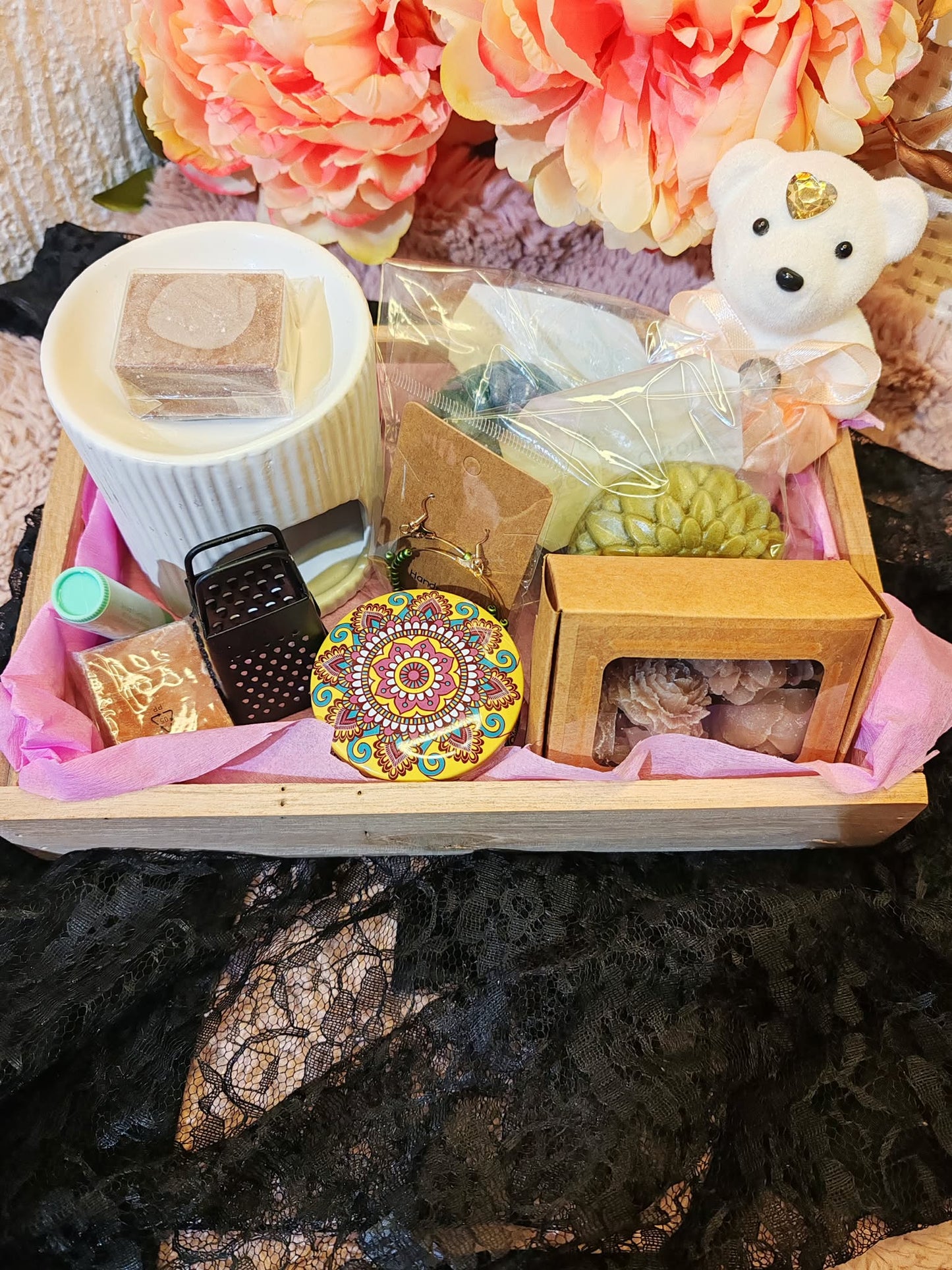 🌿 Panier garni bien-être – Cadeau cocooning unique ! 🌿