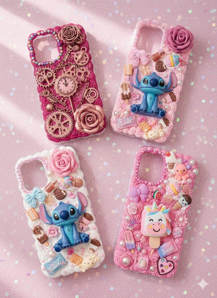 💎Coque en colle crème 💎