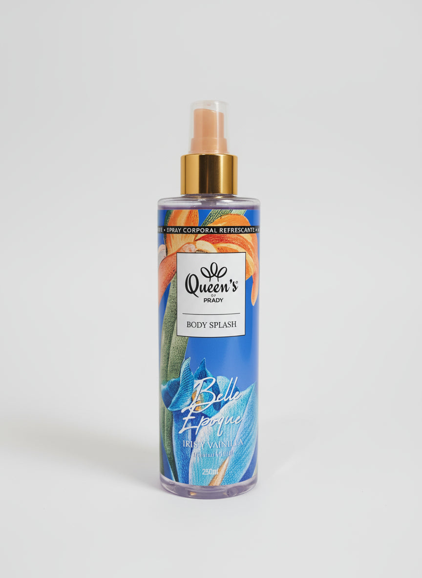 Body Splash Queen’s by Prady – Belle Époque (Iris &amp; Vanille) – 250 ml