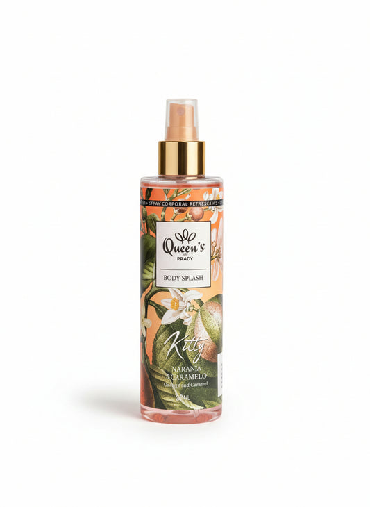 Body Splash Queen’s by Prady – Kitty Naranja y Caramelo (Orange &amp; Caramel)