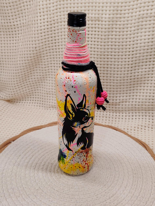 Bouteille customiser Chihuahua