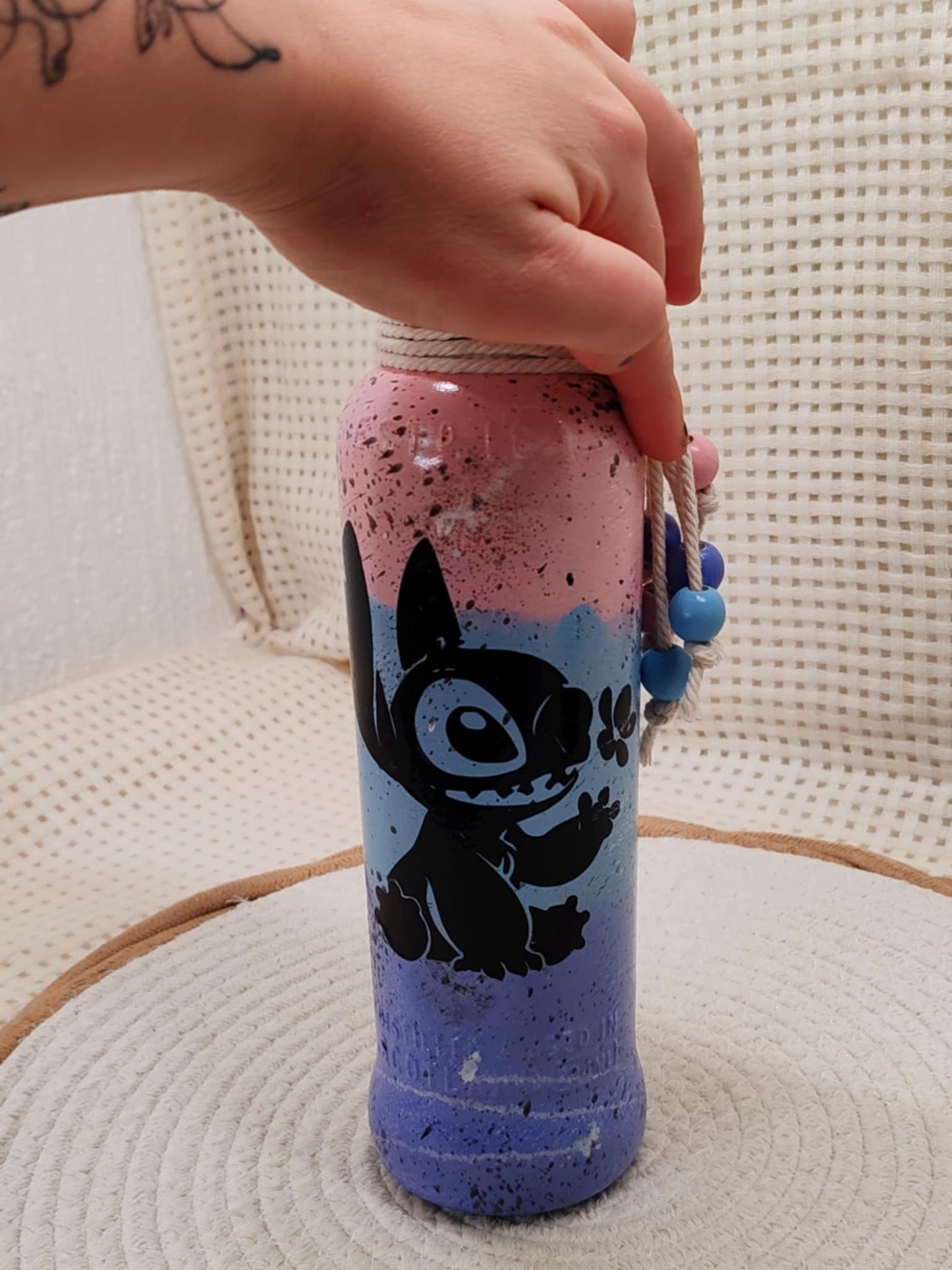 Bouteille customiser Stitch