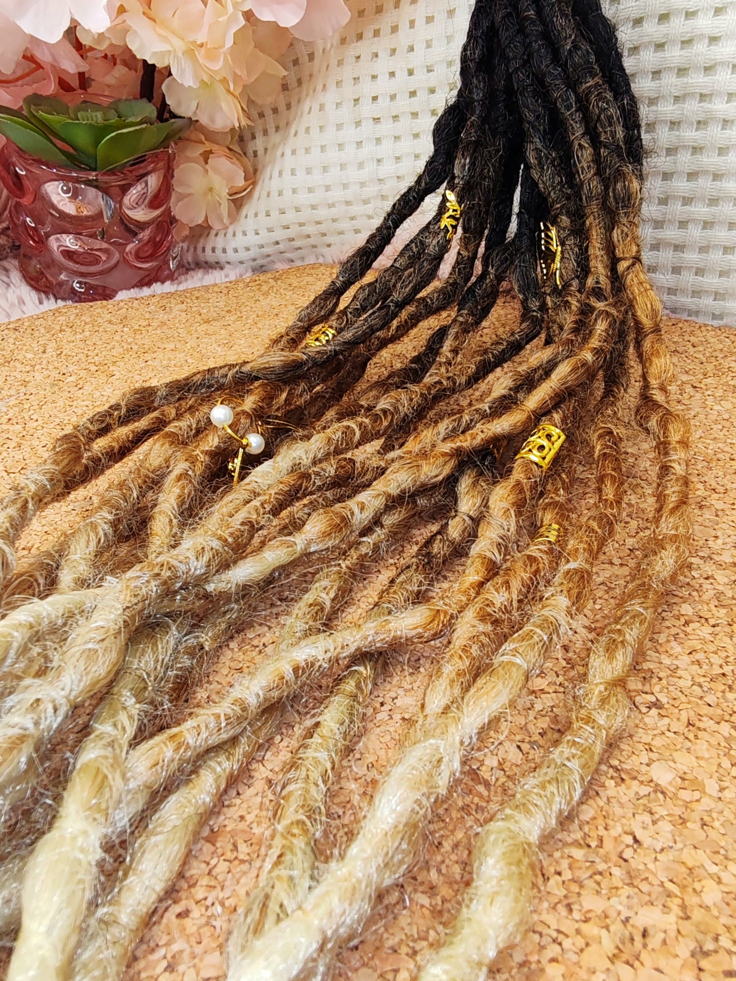 Dreadlocks synthétique paquet de 16