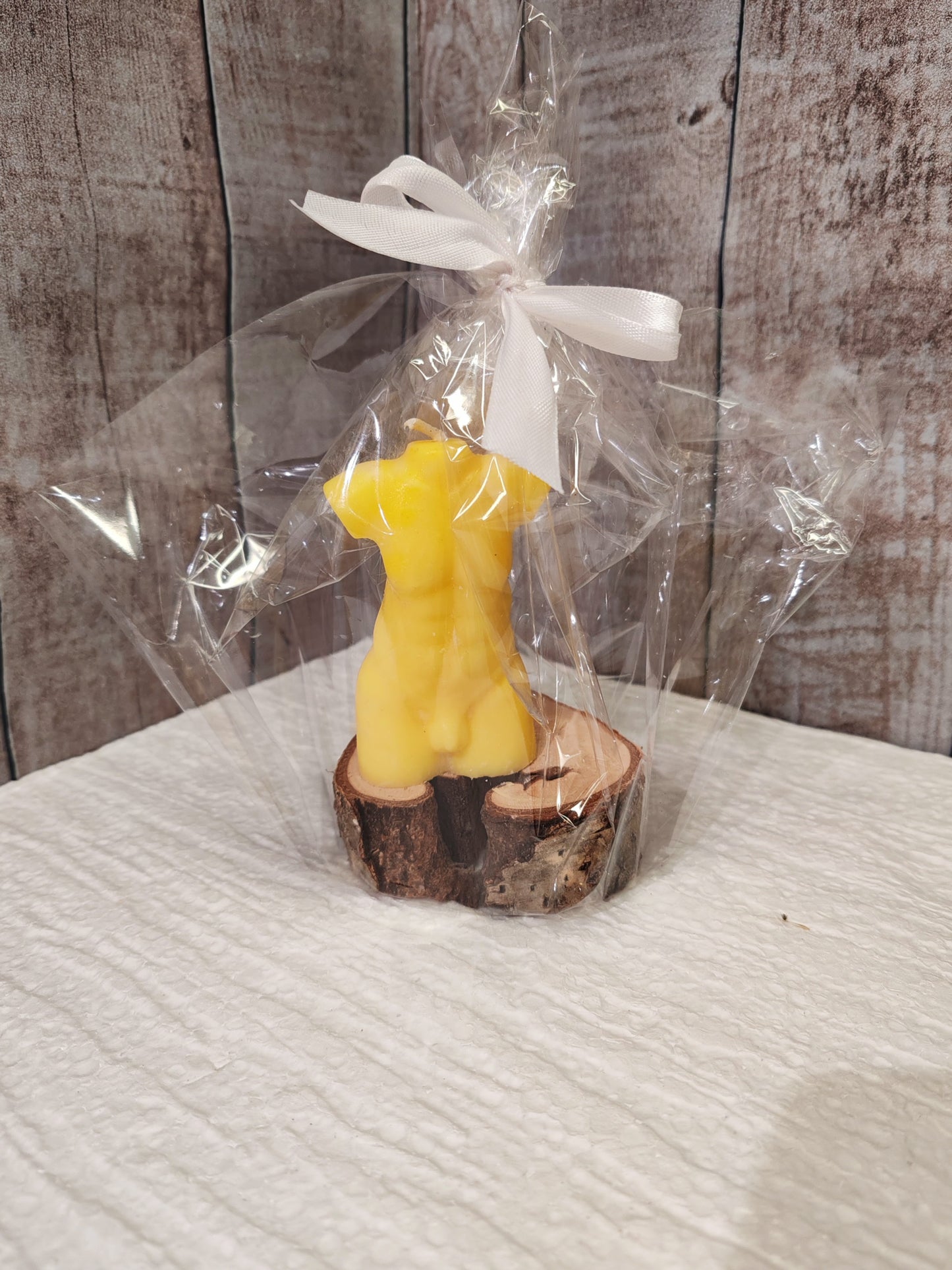 Bougie artisanale “Buste Homme”