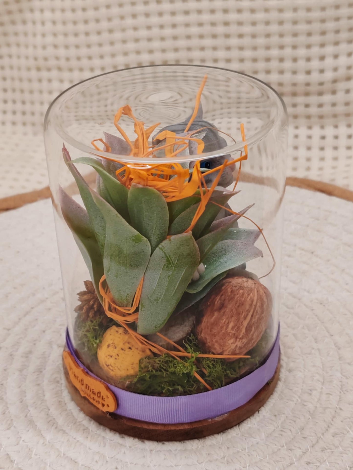 🐾 Cloche en verre - Chat Coquin🐾