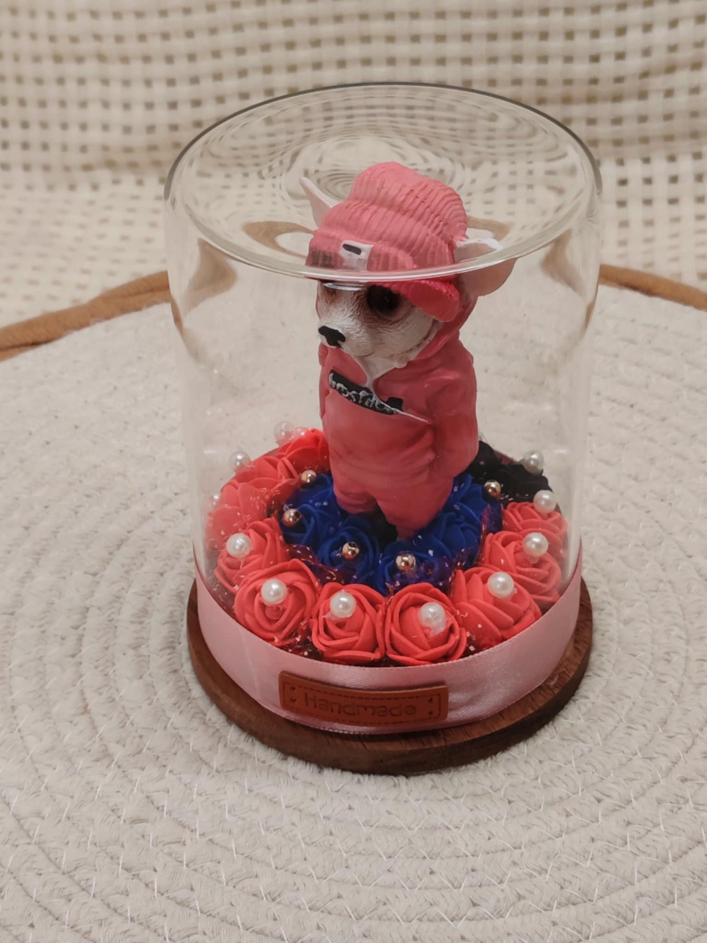 🐾 Cloche en verre - Chihuahua 🐾