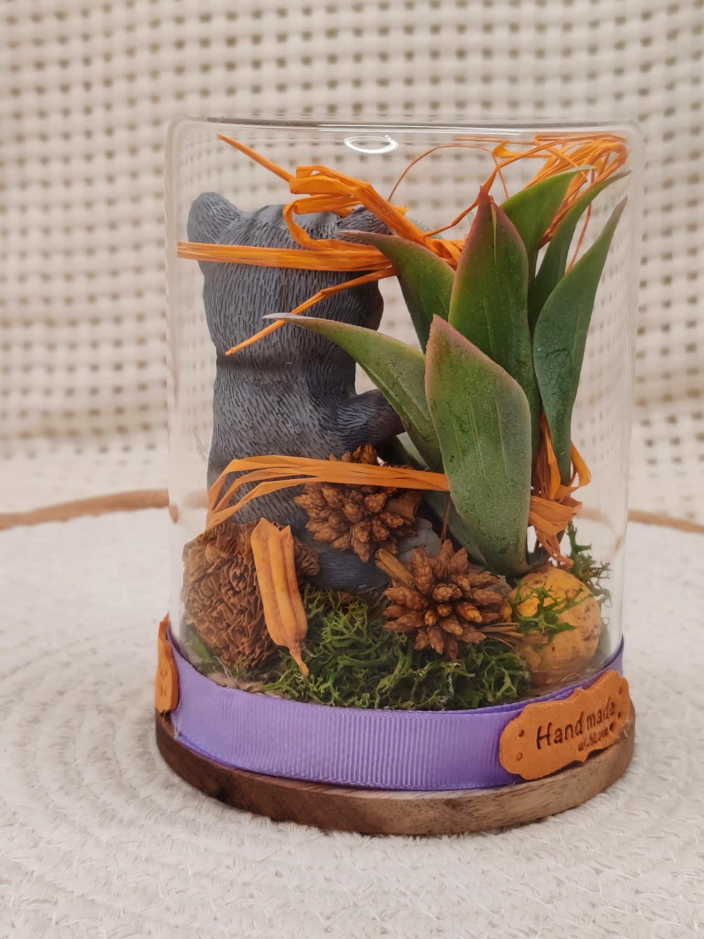 🐾 Cloche en verre - Chat Coquin🐾