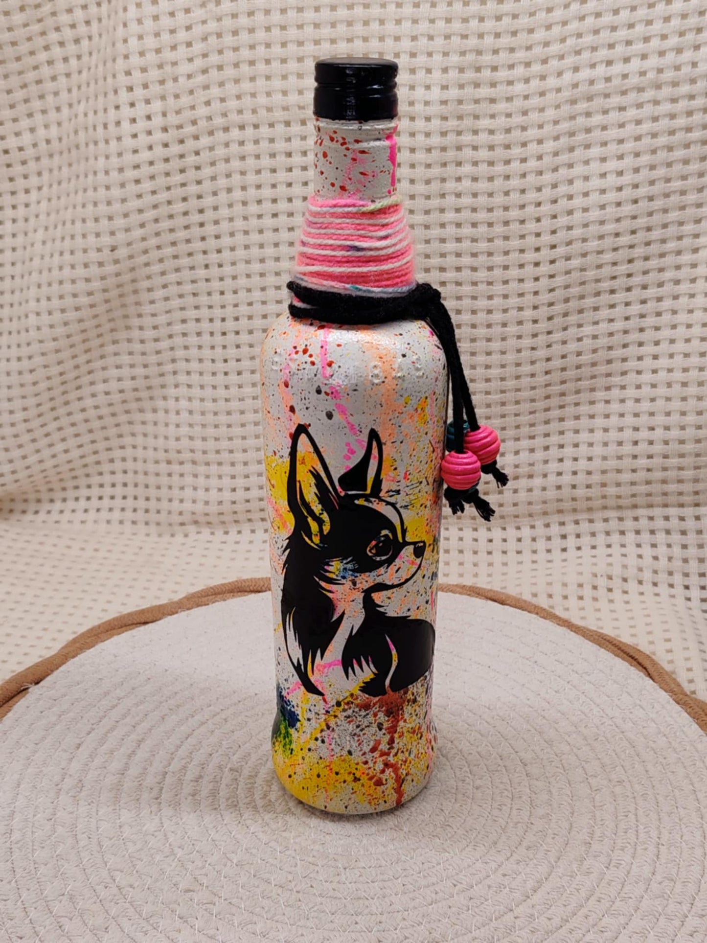 Bouteille customiser Chihuahua