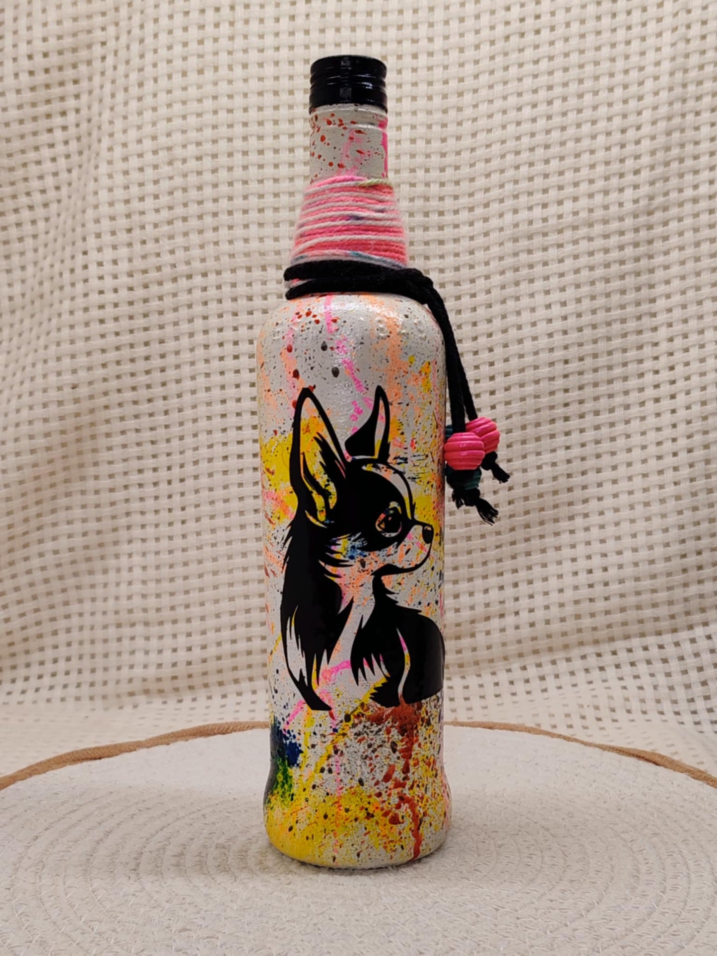 Bouteille customiser Chihuahua