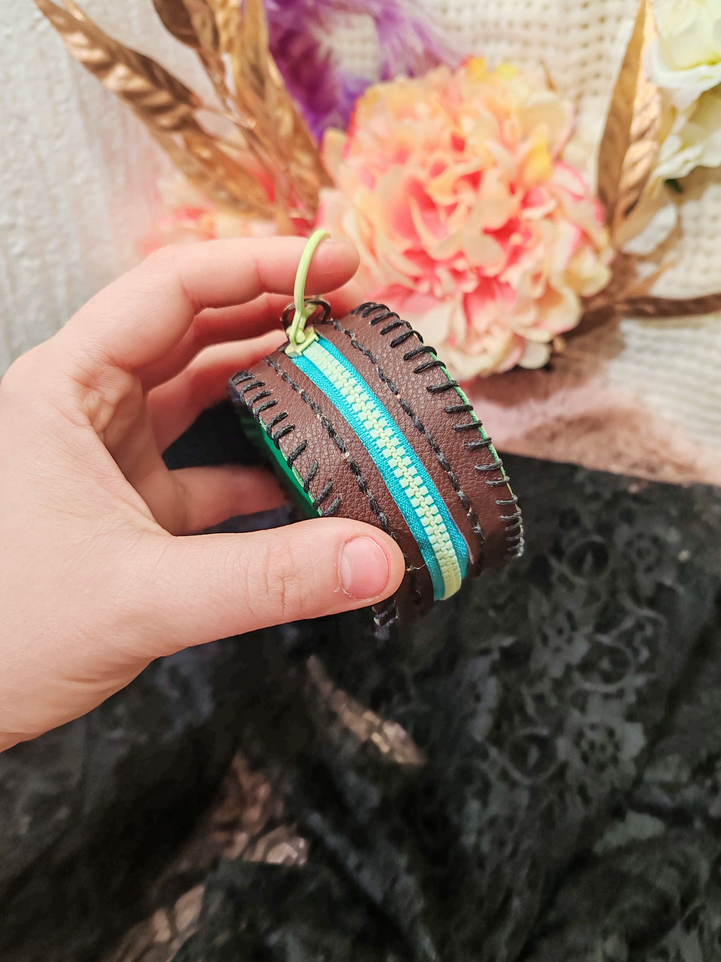 Porte-monnaie unique fait main ✨