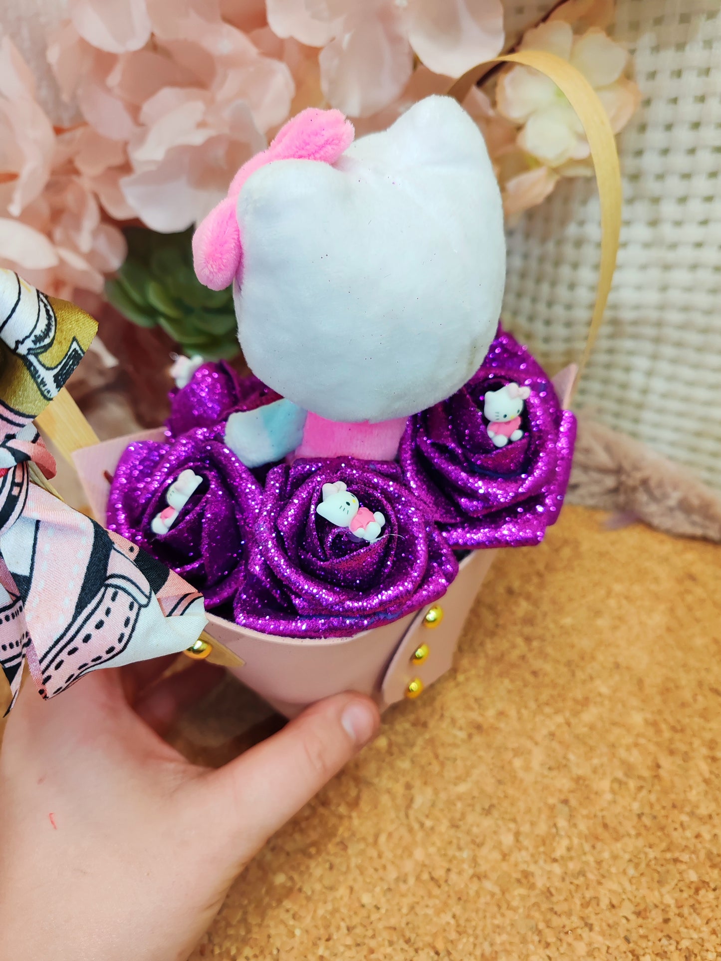 Décoration florale Hello Kitty🥰