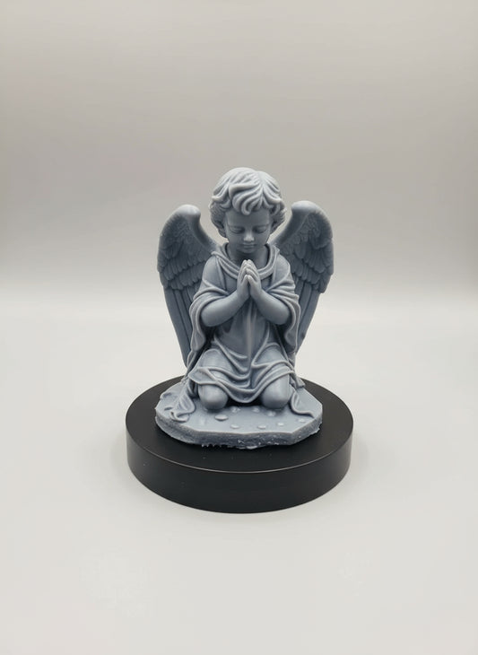 Ange en résine