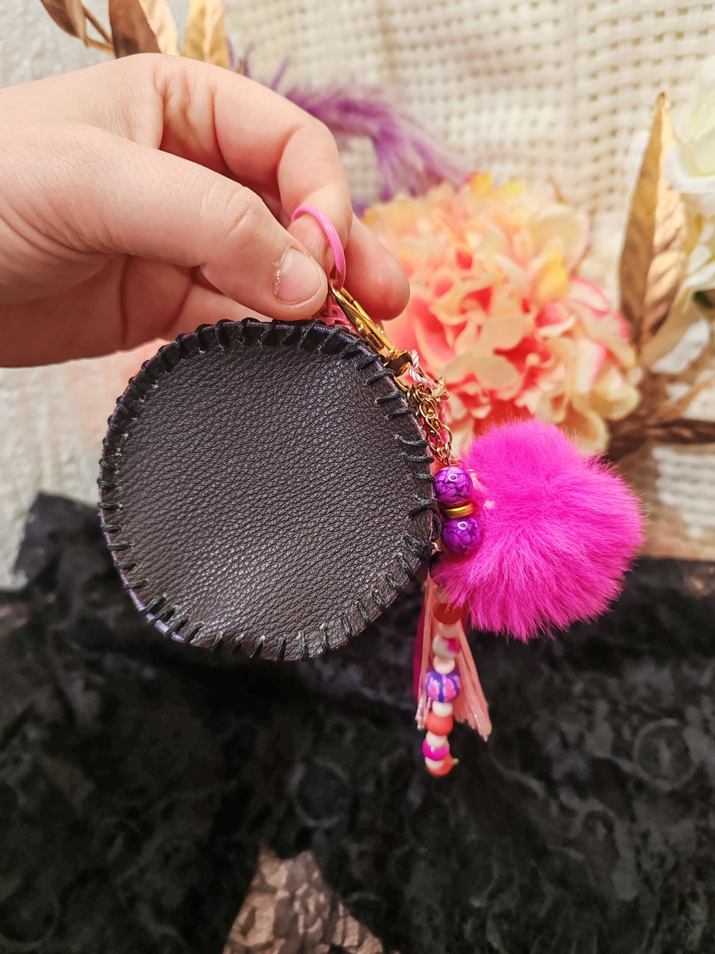 Porte-monnaie unique fait main ✨