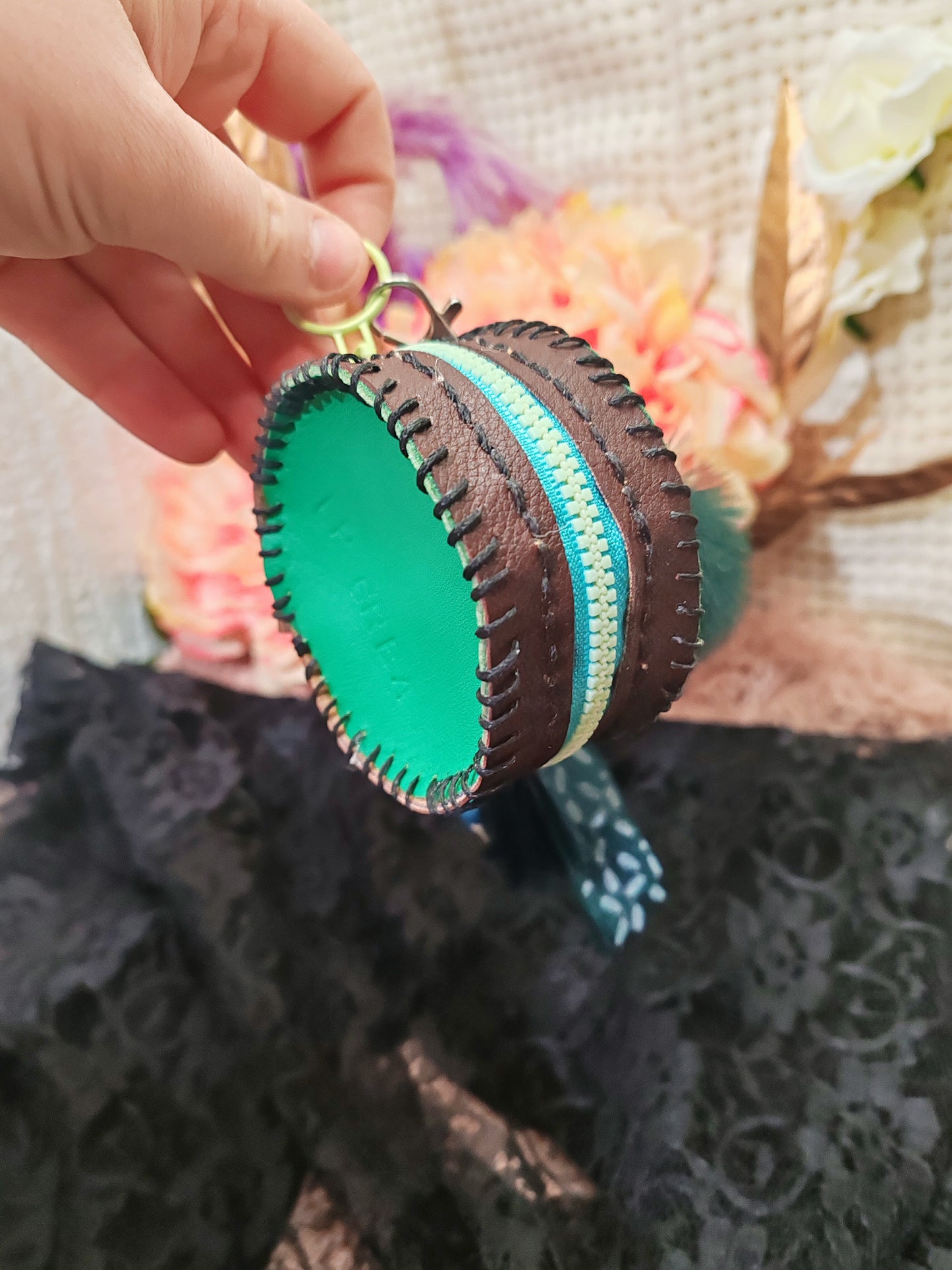 Porte-monnaie unique fait main ✨