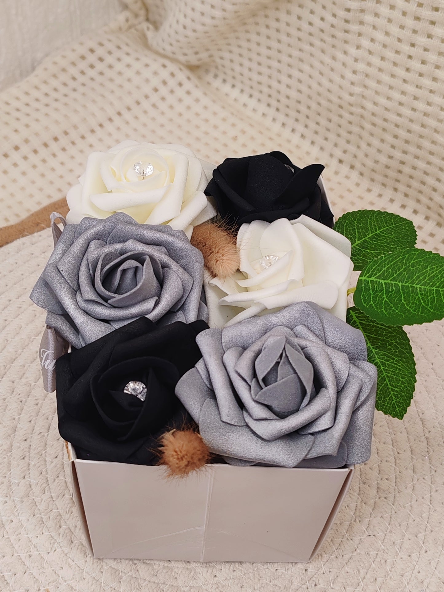 🌸 Box Florale “Sac à Main” – Création Artisanale Unique 🌸