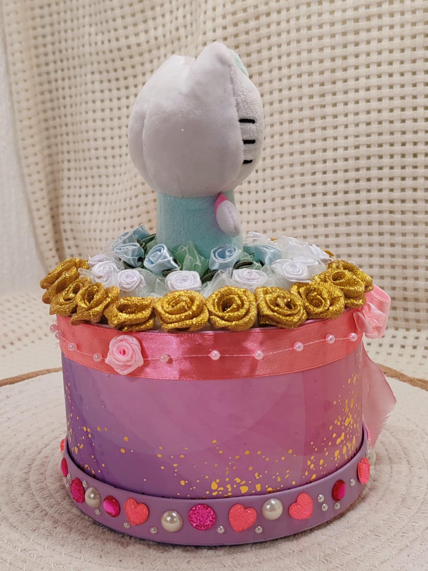 Boite fleur Hello Kitty