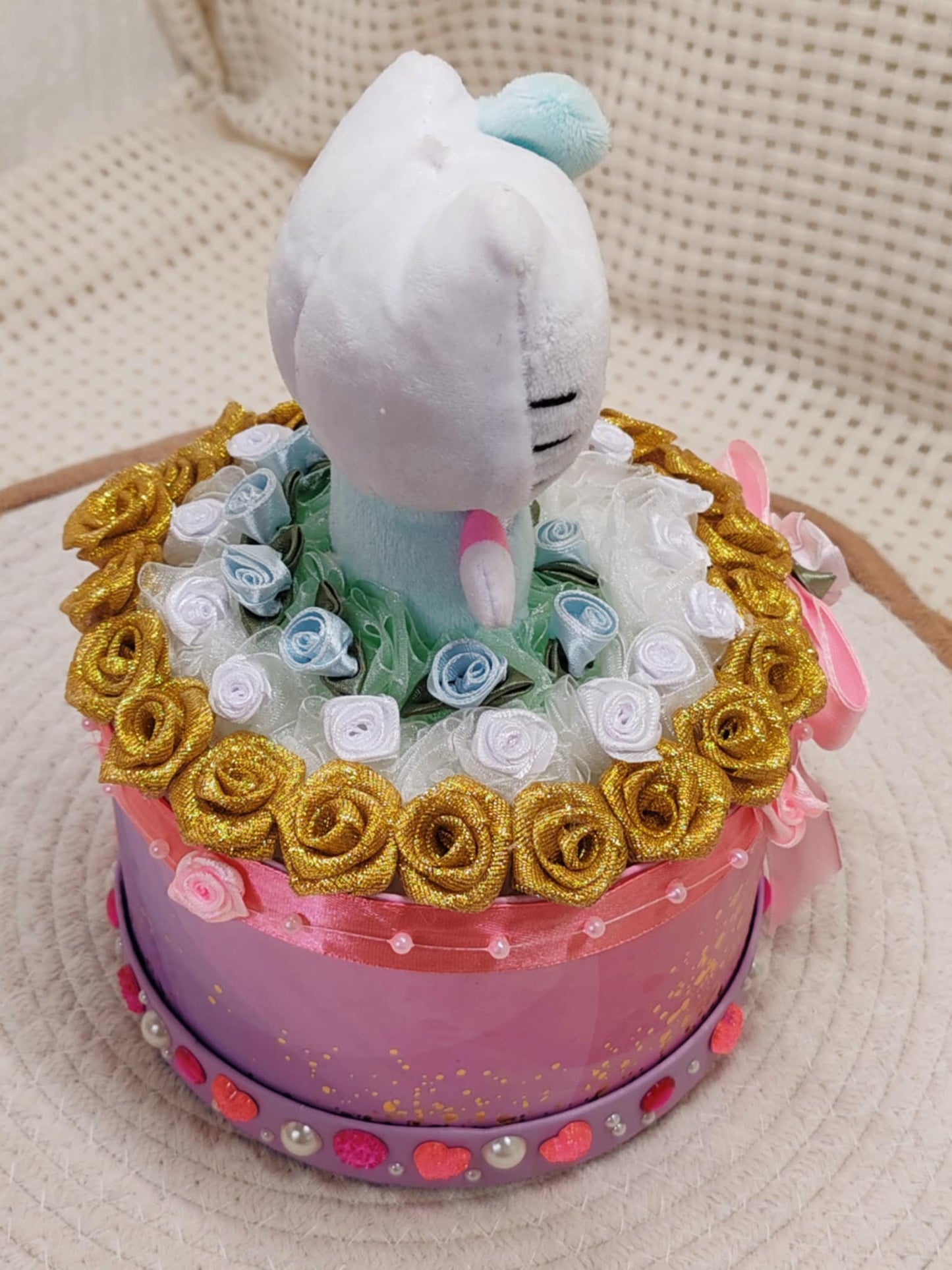 Boite fleur Hello Kitty