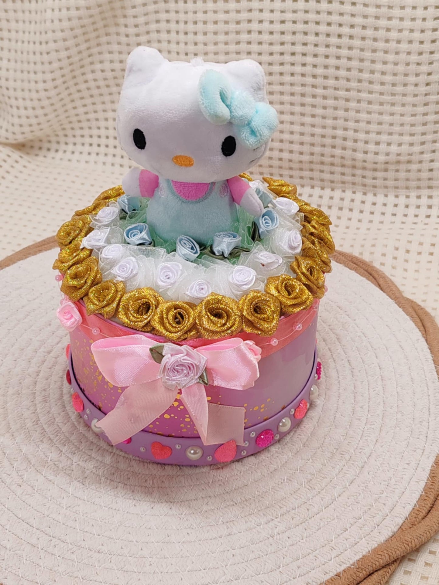 Boite fleur Hello Kitty