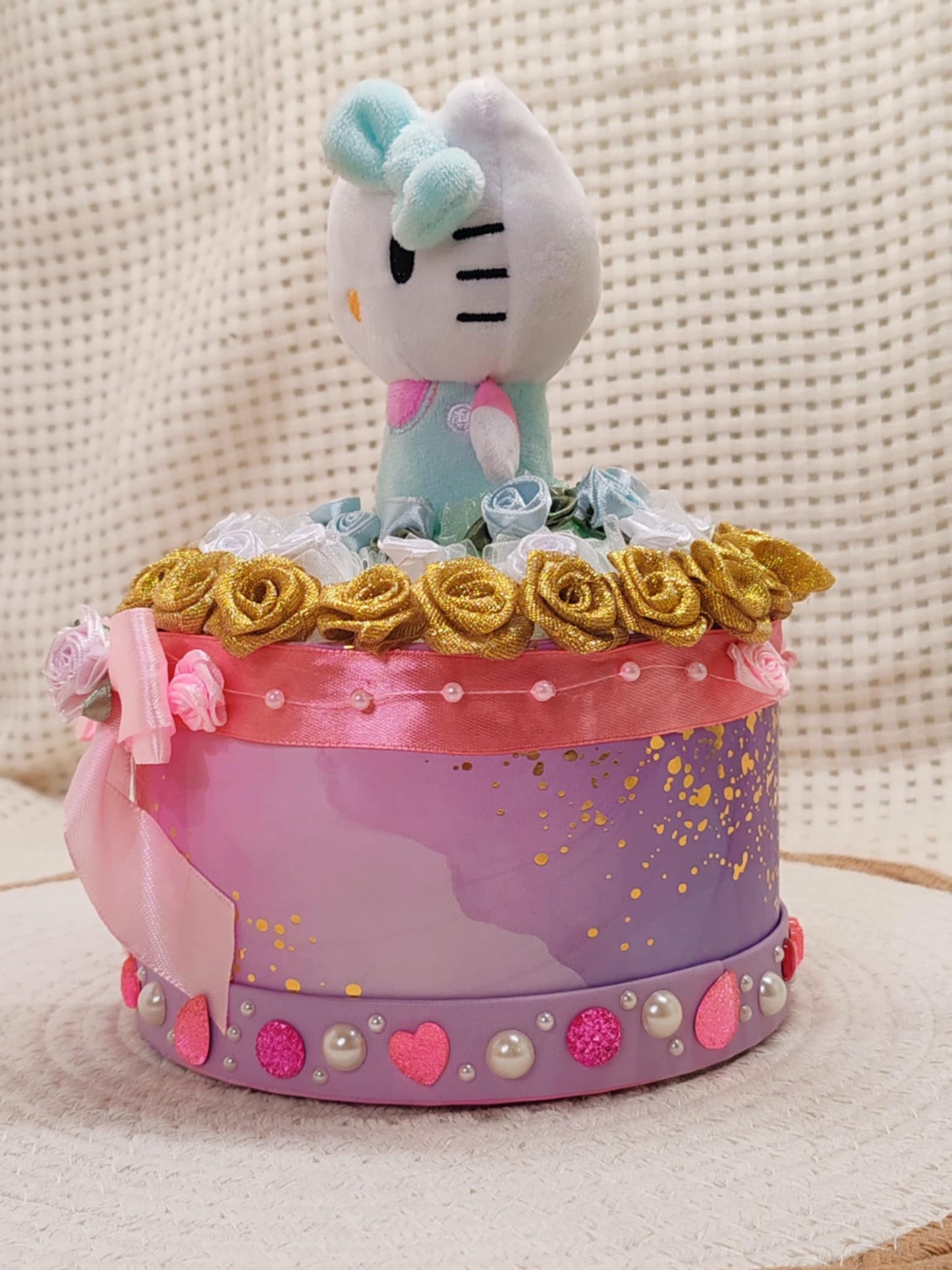 Boite fleur Hello Kitty