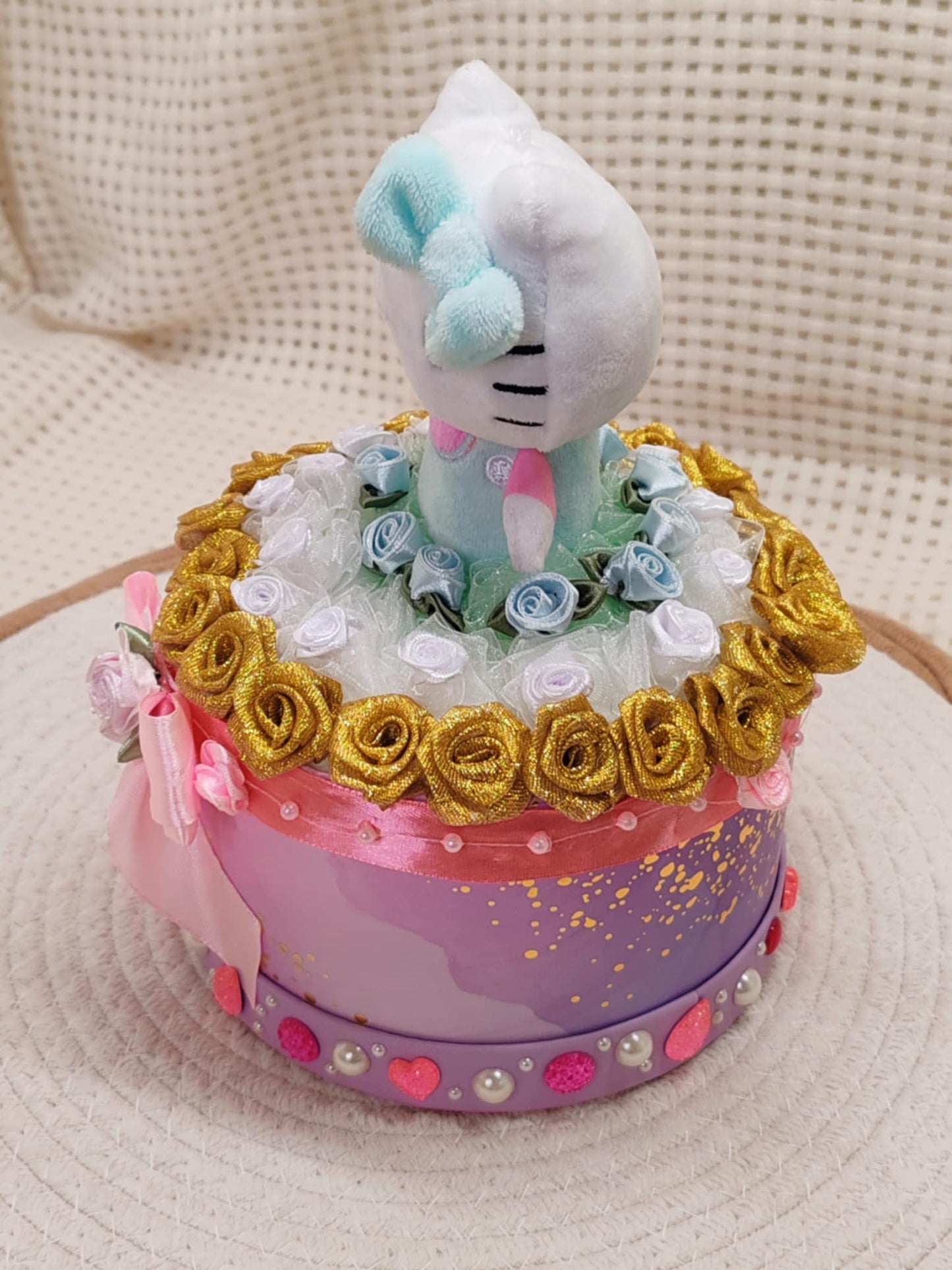 Boite fleur Hello Kitty